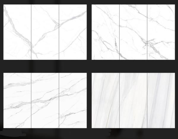 Quality 1200x2400mm Large Size Porcelain Polished Glazed Marble Floor Tile for Living for sale