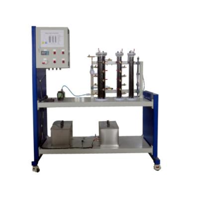 China Adsorção no equipamento de laboratório didático da hidrodinâmica do equipamento da cama embalada à venda