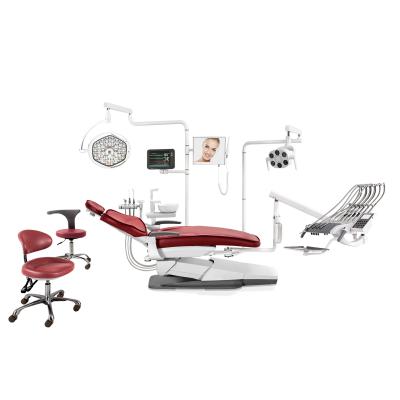 Китай Dental Regional FN-A4(U) American Style Top Mounted Modern Dental Chair General Purpose Instrument Tray Hospital Furniture NEW Best продается