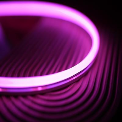 China IP67 RGB DC24V Silicone LED Neon Strips 6MM Width For Indoor / Outdoor Solutions for sale