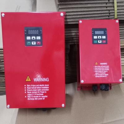 China Waterproof 5.5KW 3 Phase Solar Pump Inverter Solar Variable Frequency Drive for sale