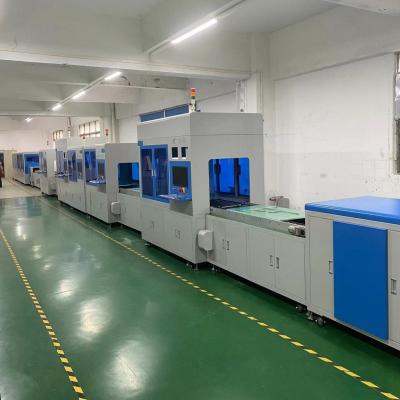 China Automatic Prismatic Battery Pack Production Line for EV battery/electric car battery Te koop