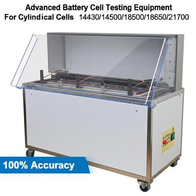 China Equipamento Avançado de Teste de Células de Bateria para Células Cilíndricas 14430/14500/18500/18650/21700 Faixa de 100% de Precisão à venda