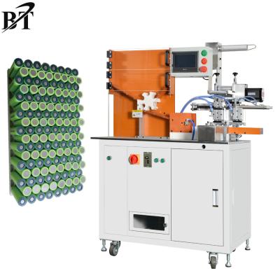 China Cylindrical Cell Battery Labeling Machine With Hopper Feed 4500-5000pcs/H for sale