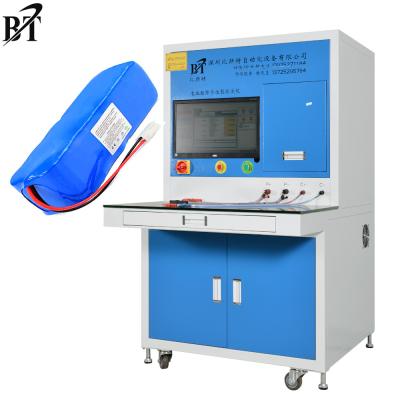China 12KW 100V 200A 18650 Battery Pack Tester Battery Pack Assembly Equipment for sale
