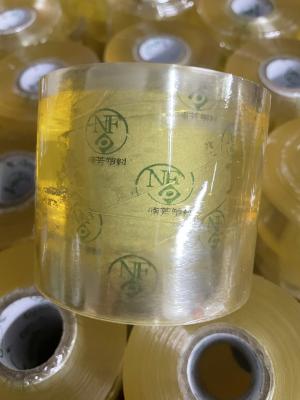 China Electric Wire Stretch PVC Wrapping Film Clear Cable Film Rolled for sale