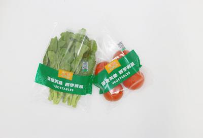 China Fresh Lettuce Salad Leafy Vegetables BOPP Packaging Pouches Anti Fog Disposable for sale