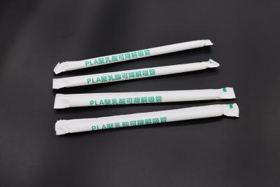 China Custom PLA Material Biodegradable Drinking Straw Eco Friendly for sale