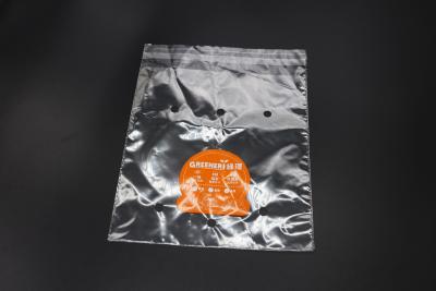 China Punch Hole Clear Breathable OPP Packaging Bag Cellophane Plastic Fresh Vegetables Packaging for sale