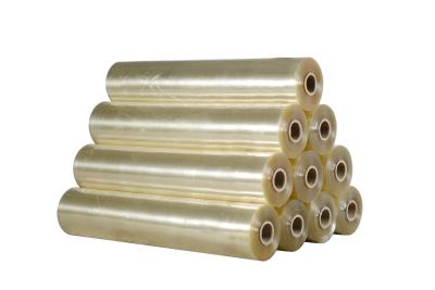 China Glossy Roll Packing PVC Wrapping Film Good Flexibility en venta