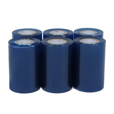 China Modificado para requisitos particulares se aferra el grueso electrostático de la película protectora de la anchura azul plástica 0.1m m del PVC 35m m en venta
