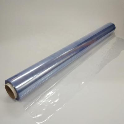 China PVC Transparent Color Film 100cm Width 28PHR 28kg Stretch Wrap Roll For Packing for sale