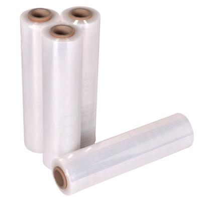 China Plastic Packaging PE Stretch Film Wrapping LLDPE Shrink Film 5kj/M2 Impact Strength for sale