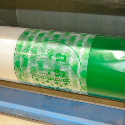 China Eco Friendly Printed Plastic Film Wrap PVC 10cm Width LEPD 250um Thickness for sale