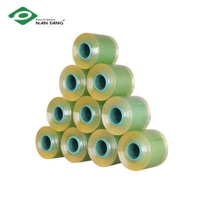 China Static 50mm Width PVC Film Wrapper 0.06mm Thickness OD 65mm Stretch Film For Packaging for sale