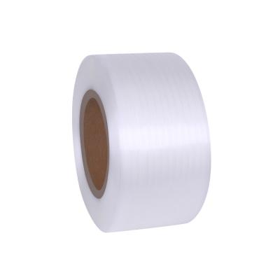 China Printed Plastic PP Strapping Band Roll 12mm Width 50kg Tension 1.2mm Thickness for sale