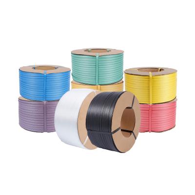 China Recyclable 1.2mm Carton Packing Strip / Plastic Pallet Strapping 50kg Tension for sale