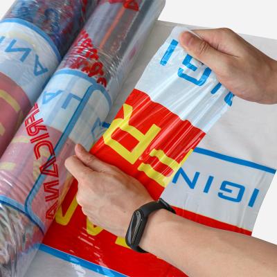 China Normal Clear Packaging PVC Printed Film Roll LEPD For Mattress for sale