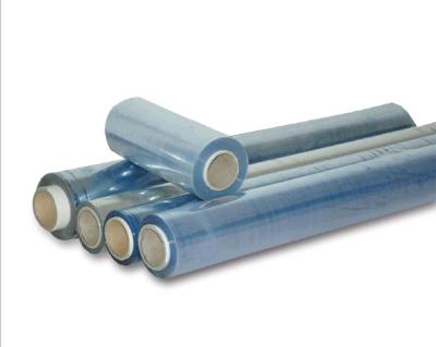 Китай лист ширины 40kg фильма 245cm слоения PVC 0.2mm голубой прозрачный для упаковки продается