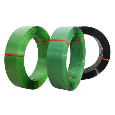 中国 ペット ポリエステル コード堅い紐で縛るテープ20kg反射19mm幅0.5mmの厚さ 販売のため