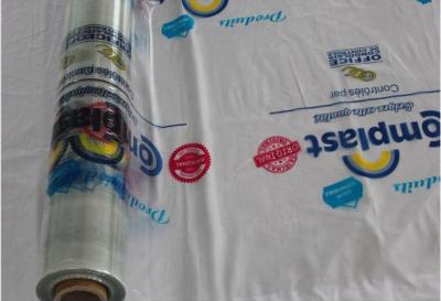 China Bed Sheeting Clear PVC Printed Film Polythene Rolls LEPD 0.20mm Thickness for sale