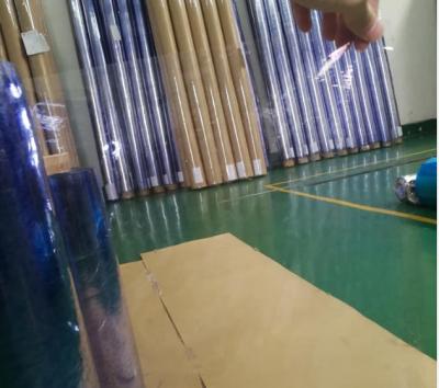 China Del colchón del plástico transparente de hoja del carrete de película los 245cm de la anchura 0.03m m del grueso ftalato no en venta