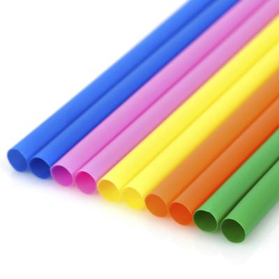China Disposable Colored Plastic Straws PLA PP Biodegradable Compostable Straws for sale