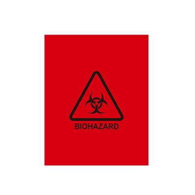 China Hospital Autoclavable Biohazard Bag Disposable Medical Waste Plastic Bags for sale