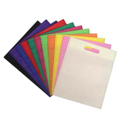 China D cortou o GV de empacotamento amigável multicolorido não tecido do saco de Eco do saco certificado à venda