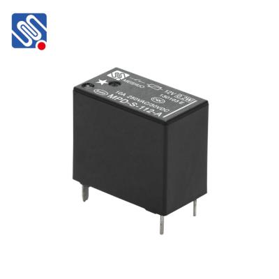 Китай Meishuo MPD-S-112-A 0.2W 10A Mini10A 250VAC rele 12vdc 24v general purpose 4 pin pcb relay продается
