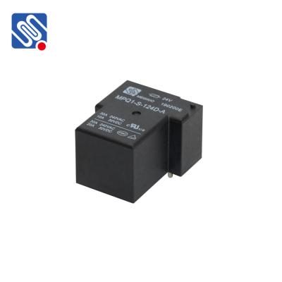China Meishuo MPQ1-S-124D-A relay manufacturers T90 30a 40a 50a relay miniature 24v power relays for PCB el for sale