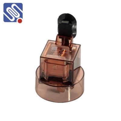 China Meishuo MAH-S-112-C-6D 12v 40a 4 Pin Small transparent shell automotive relay Car Spare Parts for sale