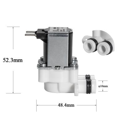 China Meishuo FPD180HN Electric Solenoid Pulse Valve Water Electric Magnetic DC 12V N/C Inlet Flow Switch AC 220V zu verkaufen