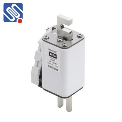 China Meishuo  NA8UIKN 400A fuse dc 1000v LOW Voltage aR PV Solar Ceramic DC Fuse for Solar Panel Connection for sale