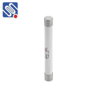 China Meishuo  AiP10 French standard 2-30A 1500Vdc gPV 85*10.3mm Ceramic fuse 20kA for electric vehicles for sale