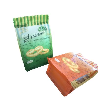 China 120g/150g/200g Custom Printed Recyclable cookies stand up pouch with zipper edibles packaging bags and window bag for sale