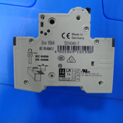 中国 5SY4340-7 Icu 15KAの太陽電池の縦桁はSiemensの遮断器を分けます 販売のため