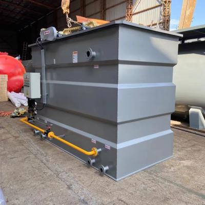 China Stainless Steel Horizontal Flow DAF Dissolved Air Flotation Machine Integrated 50m3/H for sale