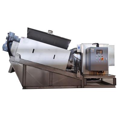 China Screw Press Sludge Dewatering Equipment Automatic Volute Dewatering Machine for sale