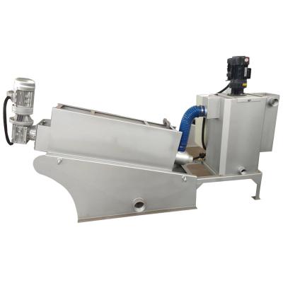 China 8m3/H Stainless Steel 304 Screw Press Sludge Dewatering Equipment Rustproof for sale