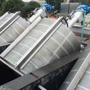 China 2600mm Rotary Drum Screen Wastewater , 10m Rotary Drum Fine Screen for sale