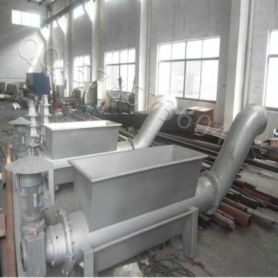 China 350mm Continuous Screw Press , Carcon Steel Industrial Screw Press for sale