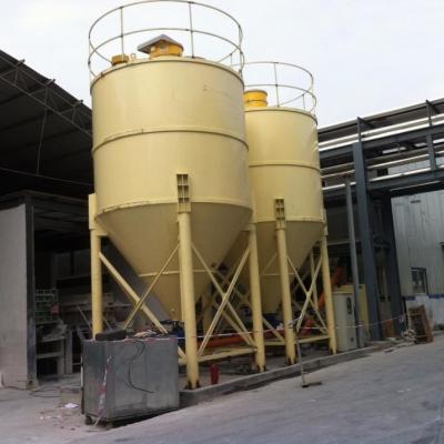 China Alloy Steel Lime Storage Silo , Chemical Bulk Storage Silo for sale