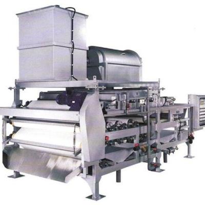 China 20kg/h Belt Press Sludge Dewatering , 1000mm Belt Filter Press For Wastewater Treatment for sale