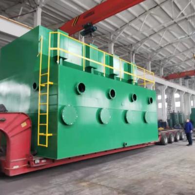 China equipamento do purificador da água 20m3/h, equipamento verde do tratamento de esgotos à venda