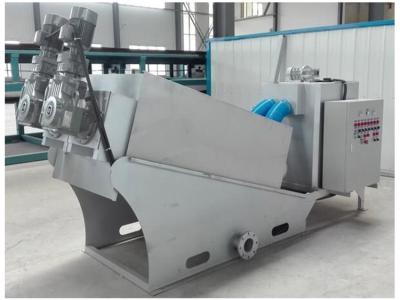 China Alloy Steel Sludge Dewatering Unit Screw Press for sale