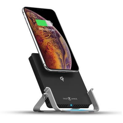 China Qi Adjustable Fast Wireless Charger , Qi 10w Wireless Charging Stand Suspension for sale