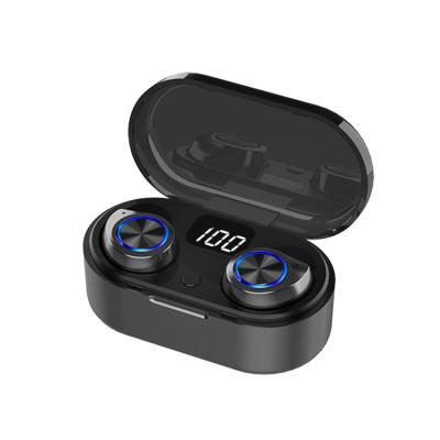 China LED Digital Display 8mm BT5.0 Stereo Wireless Earphones Low Latency 300mAh for sale