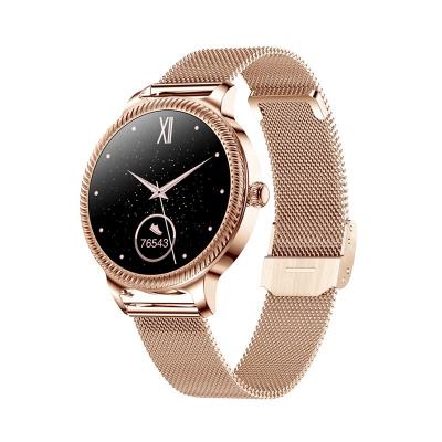 China Rose Gold Waterproof Smart Watch For Android / Ios , 120mAh TFT Running Watch Waterproof for sale
