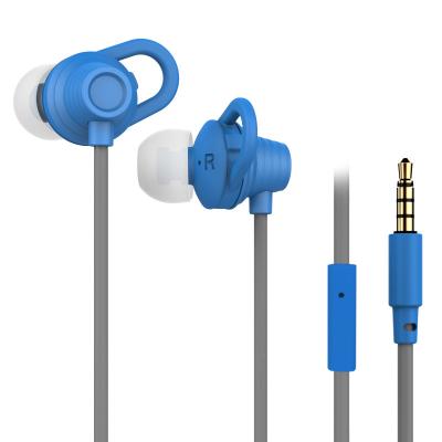 China 10mw In Ear Sport IPX3 ANC Wired Earphones Dual Color Round Cable for sale